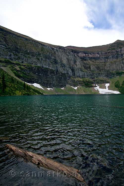 Wall Lake in Waterton Lakes National Park in Canada