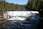 De Dawson Falls in Wells Gray Provincial Park in British Columbia