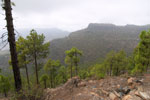 Uitzicht op het Parque National de Pilancones op Gran Canaria - Wandelen bij Cruz Grande door Parque National de Pilancones - Gran Canaria - Canarische Eilanden - Spanje