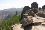 Rotsformaties rondom Roque Nublo op Gran Canaria - Wandelen bij Roque Nublo - Gran Canaria - Canarische Eilanden - Spanje
