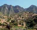 Hermigua op La Gomera vanuit de auto - Wandelen op La Gomera - Canarische Eilanden - Spanje