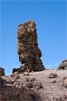 Eén van de roques van Roque de Los Muchachos - Wandelen bij Roque de los Muchachos - La Palma