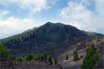 De vulkaan Montaña del Fraile (uitbarsting 1949) langs de Ruta de los Volcanes op La Palma