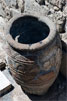 Een opgegraven pot van het paleis van Knossos op Kreta