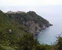 Corniglia hoog boven de zee in Toscane - Wandelen in Cinque Terre - de Bloemenrivièra - Toscane - Italië