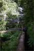 Wandelend terug naar de splitsing in de levada - Wandelen bij Folhadal, Levada do Norte en Levada das Rabaças - Madeira - Portugal