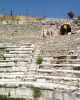 De tribunes van het Odeon in Efeze
