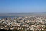 Het uitzicht over Kaapstad vanaf Signal Hill in Zuid-Afrika