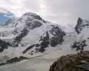De Breithorn met de kleine Matterhorn bij Zermatt in Wallis - Wandelen naar de Gandegghütte - Zermatt - Wallis - Zwitserland