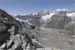 De Dent Blanche bij Zermatt in Zwitserland