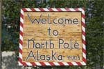 Welkom in North Pole, Alaska