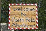 Welkom in North Pole, Alaska