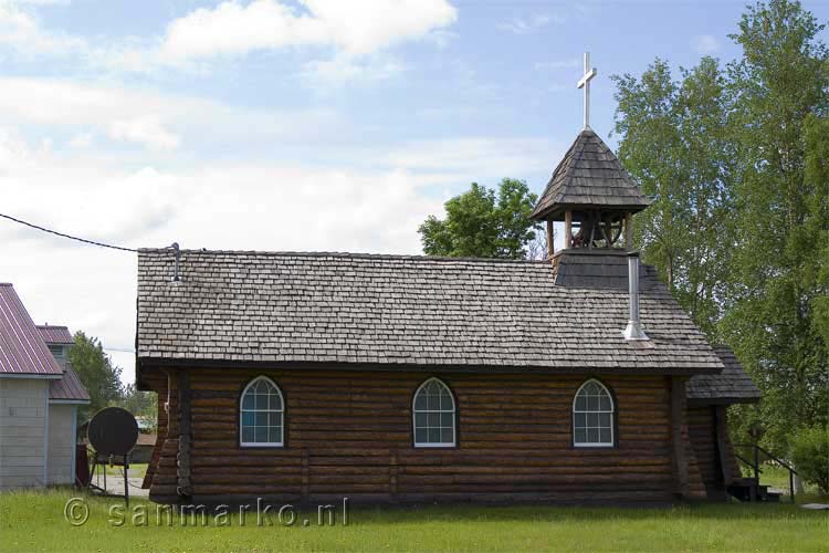 De kerk van Nenana, Alaska