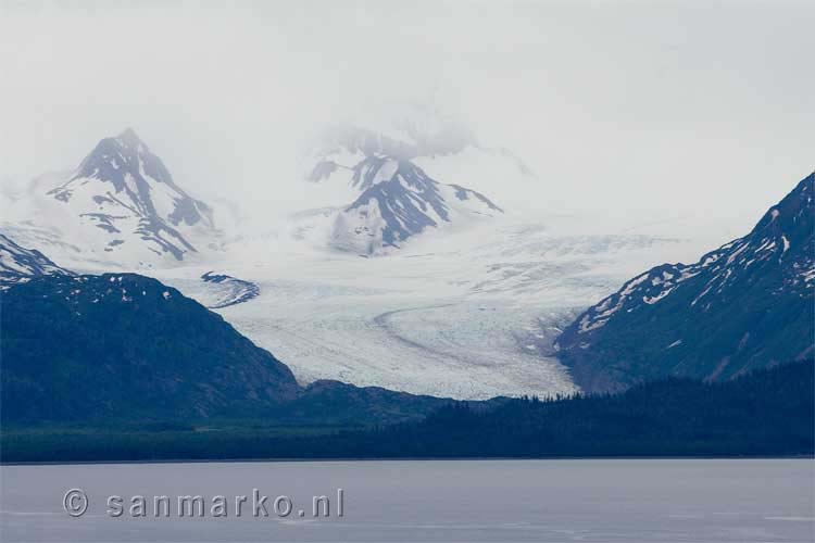 De Grewingk Glacier bij Homer, Alaska