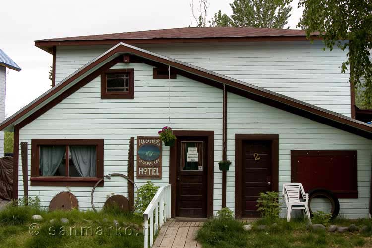 Het Lancaster's Backpacker Hotel, McCarthy, Alaska