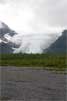 De Exit Glacier vlakbij Seward in Alaska