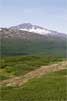 Het uitzicht vanaf Thompson Pass bij Valdez in Alaska