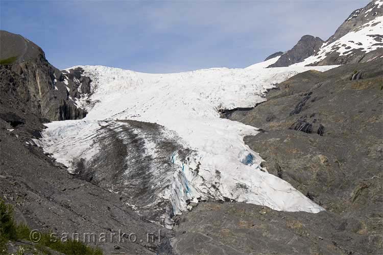 De Worthington Glacier in Alaska