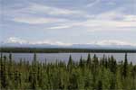 Mount Sanford, Mount Drum en Mount Wrangell in Alaska