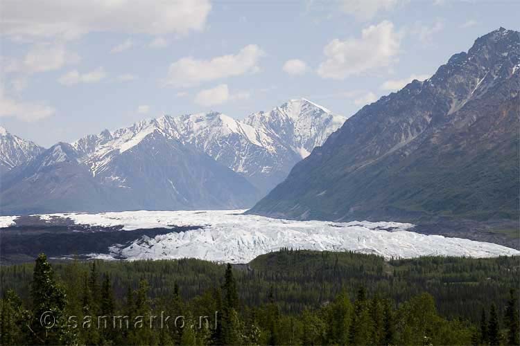 De Manatuska Glacier in Alaska