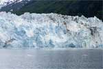 De Meares Glacier in Alaska van dichtbij