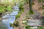 Een mooi uitzicht vanaf het wandelpad op de Roanney bij Francorchamps