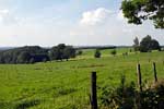 Een laatste blik over de Ardennen op de terugweg naar Solwaster