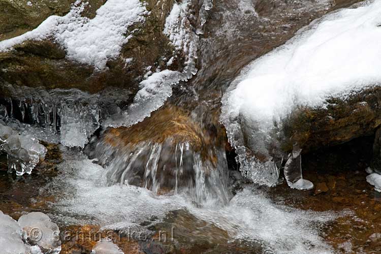 Nog een mooi uitzicht op de La Picherotte in de winter bij Spa