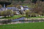 Uitzicht op Vresse-sur-Semois in de Ardennen in België