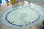 De mooie schilderachtige bewegende Ink Pots in Banff National Park