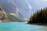 Moraine Lake in Banff National Park in Canada