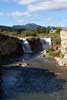 De Lundbreck Falls bij de Crownsnest Highway tussen Waterton NP en Fernie