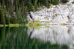 Chester Lake in Kananaskis Country bij Canmore in Canada