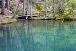 De schitterende Grassi Lakes in Kananaskis Country bij Canmore in Canada