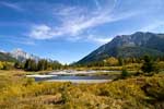 Het laatste mooie uitzicht over de Bow Valley bij de Troll Falls