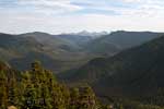 Het uitzicht vanaf Cascade Lookout over Manning Provincial Park