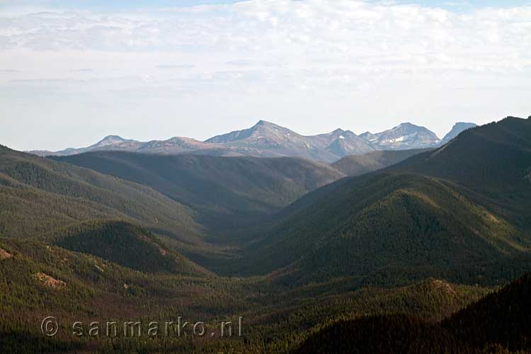 Nog een mooi uitzicht vanaf de Cascade Lookout in Manning Provincial Park