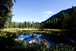 Nog een mooi uitzicht over de Beaver Pond in Manning Provincial Park