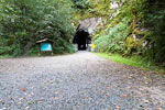 De ingang van de Othello Tunnels bij Hope