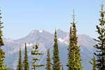 Mount Tilley gezien vanaf Mount Revelstoke NP