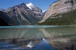 Nog een mooi uitzicht vanaf de picknickplaats bij Kinney Lake