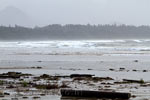 Nog een mooi uitzicht op de ruige zee bij Schooner Cove op Vancouver Island