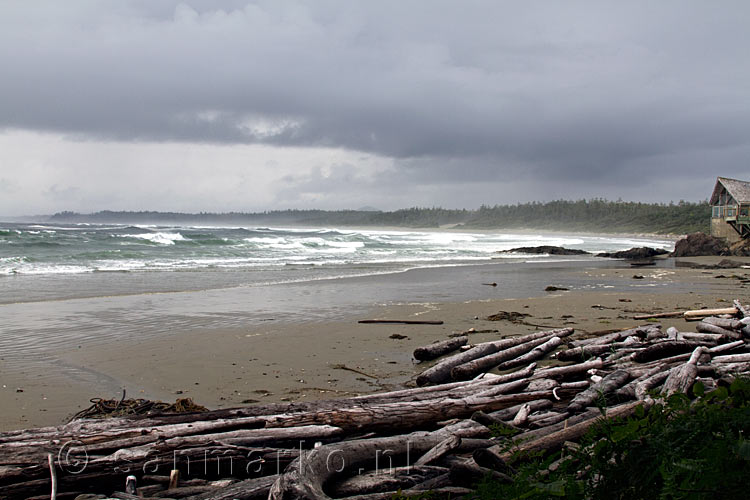 Een schitterend uitzicht over Pacific Rim NP op Vancouver Island