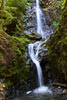 Een close up foto van de Lupin Falls in Strathcona Provincial Park