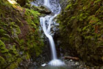 Nog een mooie foto van de Lupin Falls in Strathcona Provincial Park op Vancouver Island
