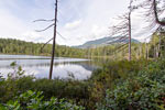 Brown Lake langs het wandelpad naar de Skookumchuck Narrows in de Sunshine Coast