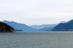 De Black Tusk gezien vanaf de boot naar Vancouver Island vanaf de Sunshine Coast