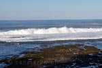 Uitzicht op zee vanaf het wandelpad bij de Botanical Beach bij Sooke