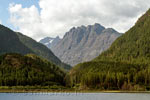 Mount Con Reid bij Buttle Lake in Strathcona Prov. Park op Vancouver Island