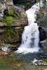 De Blakiston Falls in Waterton Lakes National Park in Canada